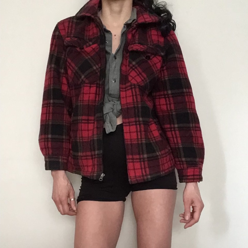 Red Plaid Jacket - Picture 11 of 16